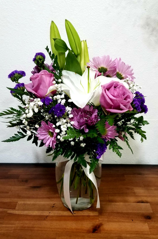 Mini Bouquet in vase