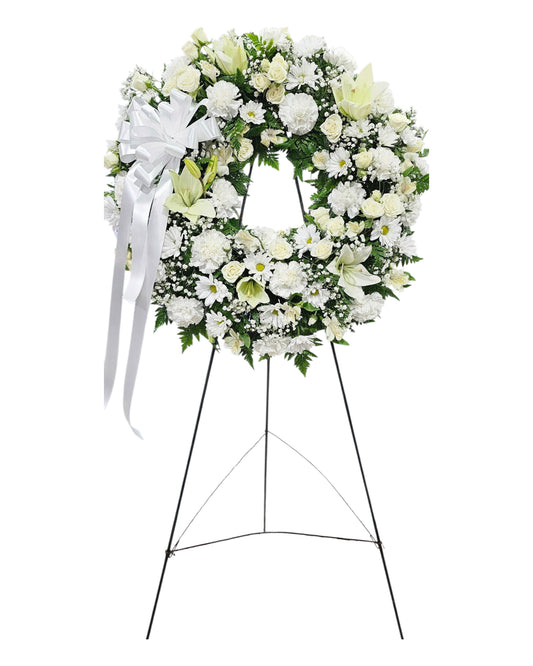 Sympathy wreath