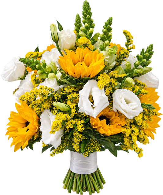 Sunshine & White Bouquet