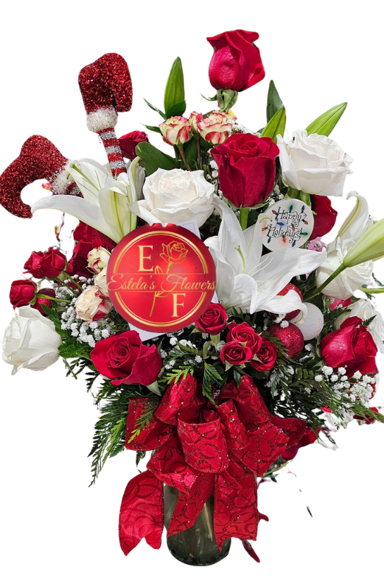 Crazy Elf Glass Arrangement