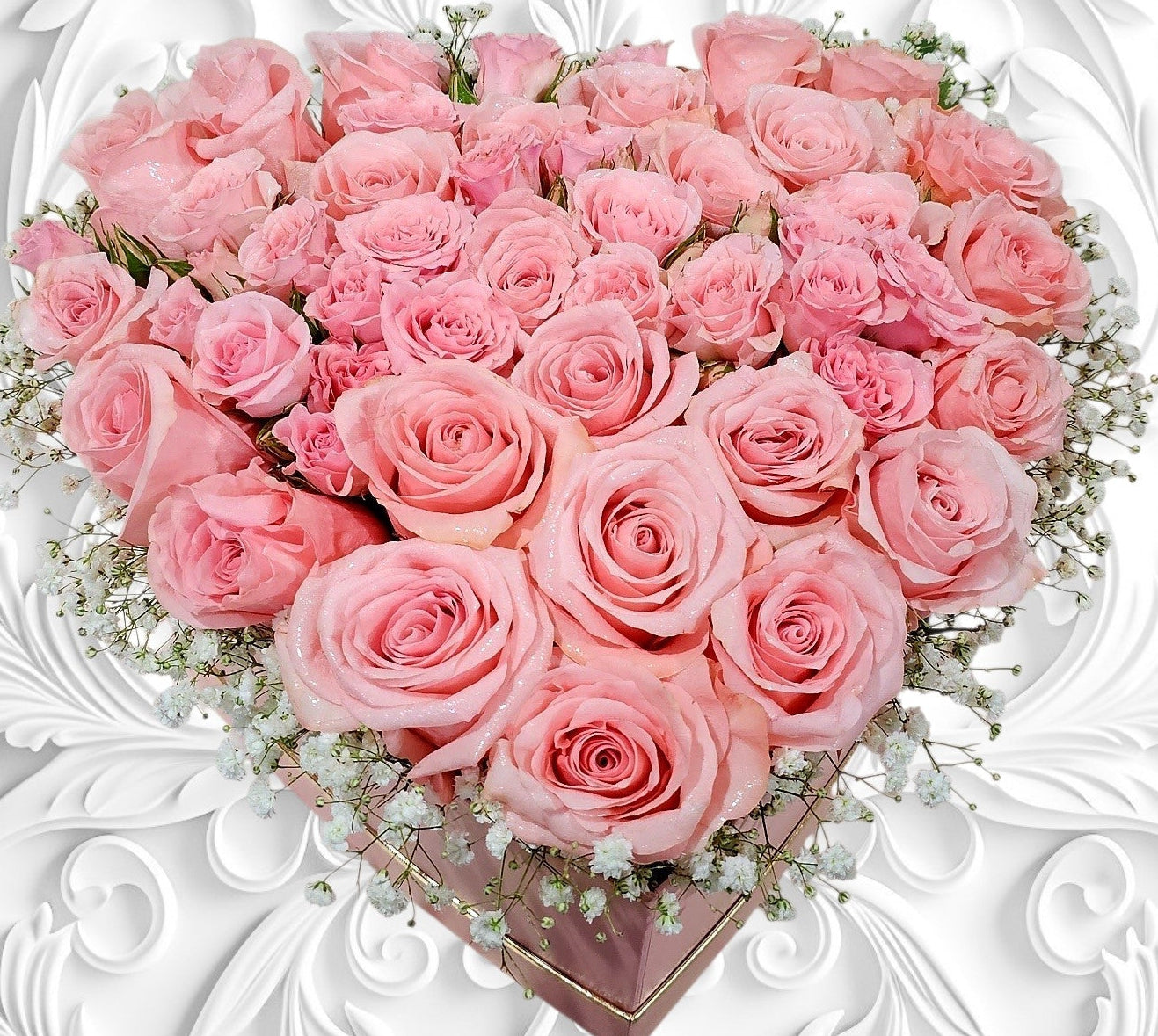 Rose Heart Box