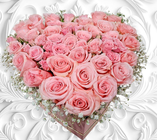 Rose Heart Box